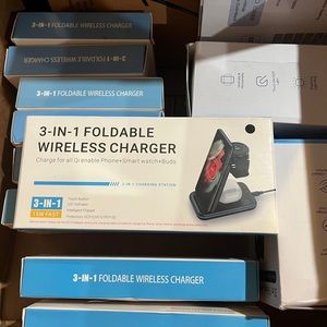3 in 1 foldable wireless charger